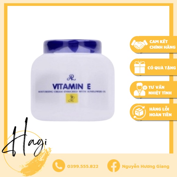 Kem dưỡng ẩm Vitamin E Aron 200g Thái Lan - Guu