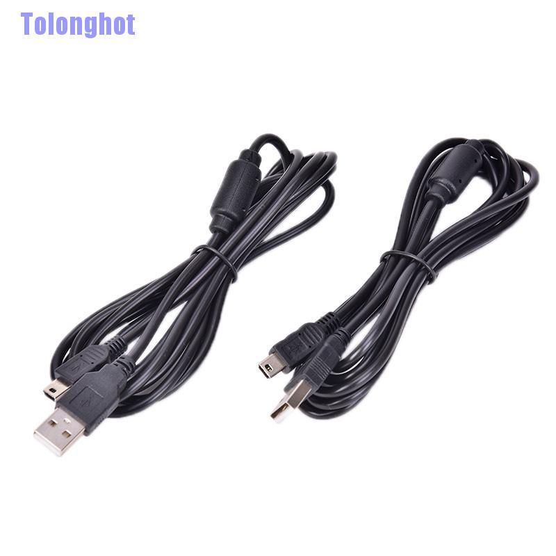 Tolonghot> 1.8M Psp Ps3 Controller Charger Cable Lead Playstation 3 A To Mini B Usb 2.0