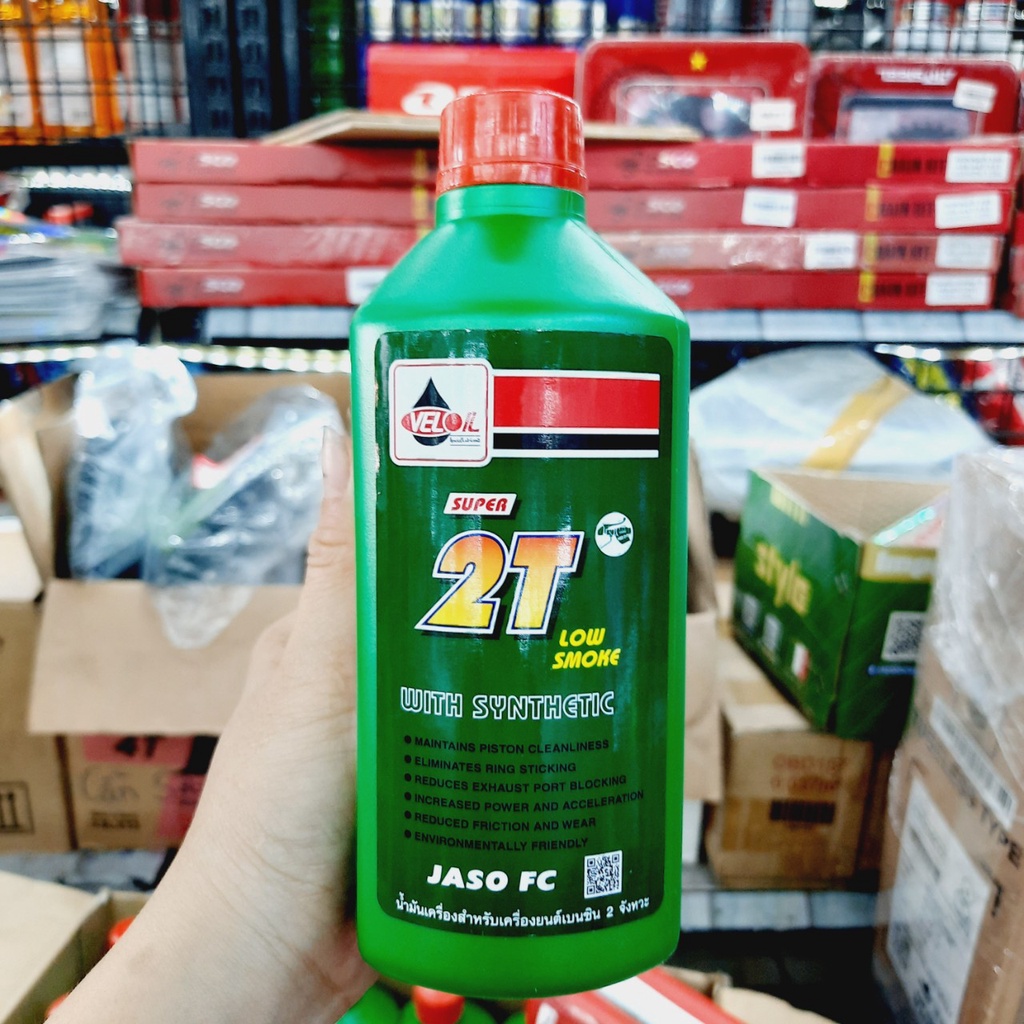 Nhớt thơm 2 Thì Xì po, Yaz Veloil Thái chai 500ml