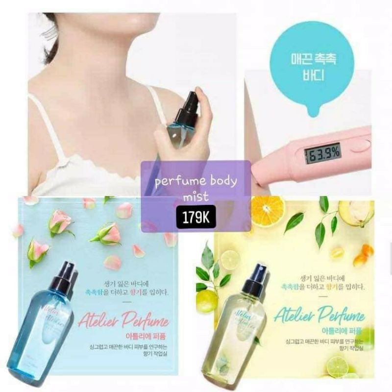 Xịt thơm BODY MIST 😍(FREESHIP💋)xịt thơm toàn thân A'pieu Atelier perfume | BigBuy360 - bigbuy360.vn