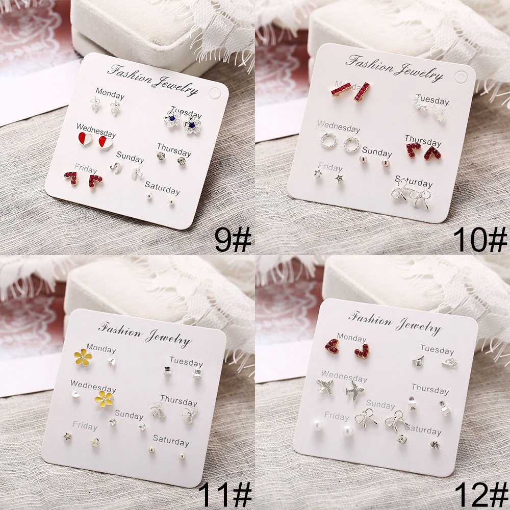 Set Đôi Khuyên Tai Thời Trang Dành Cho Nữ