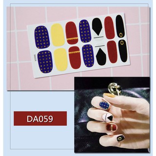 Miếng dán móng tay - Nail Wraps (14 miếng dán khô)