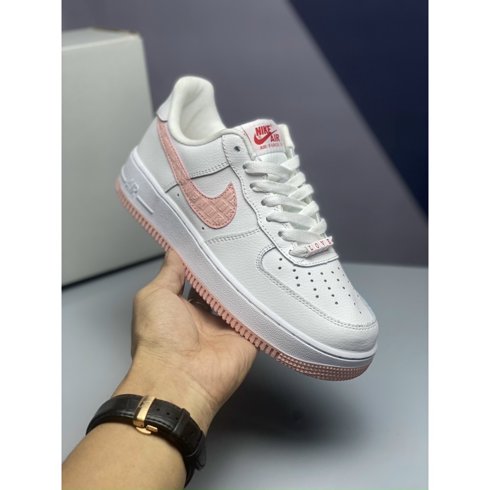 Giày Nike Air Foce 1 AF1 Valentines Nữ Chính Hãng Fullbox