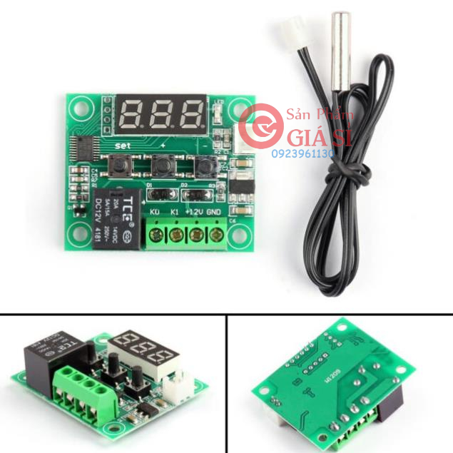Mạch Cảm Biến Nhiệt Độ W1209 12v ❤️freeship❤️