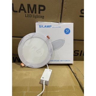 Đèn Led âm trần siêu mỏng 12w Silamp