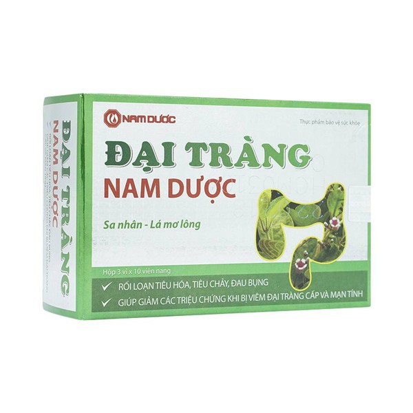 Đại tràng Nam Dược - Giảm Rối Loạn Tiêu Hoá
