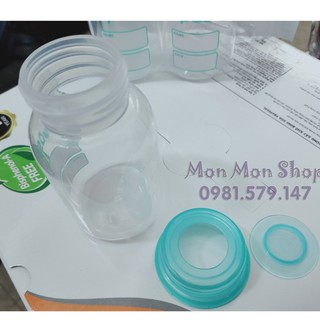 Bộ 3 bình trữ sữa Upass - 125ml
