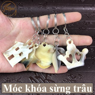 "Rẻ Vô Đich" móc khóa sừng trâu cực dễ thương SỪNG TRÂU VIỆT