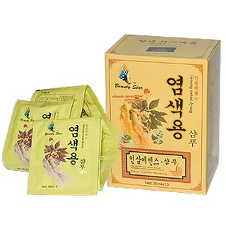 DẦU GỘI THẢO DƯỢC ĐEN TÓC CHỐNG RỤNG TÓC BEAUTY STAR HÀN QUỐC DẠNG GÓI
