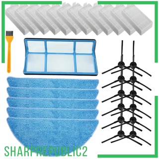 Filter Kit Replacement for ILIFE V3/V5/V5S Robot Vacuum Cleaner Accessory