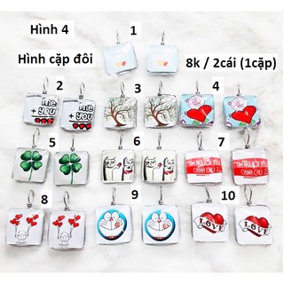 Mặt dây cặp đôi 4k / cái ( 1gói = 2 cái )