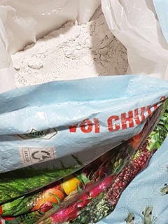 Vôi bột xử lý đất - túi 2kg