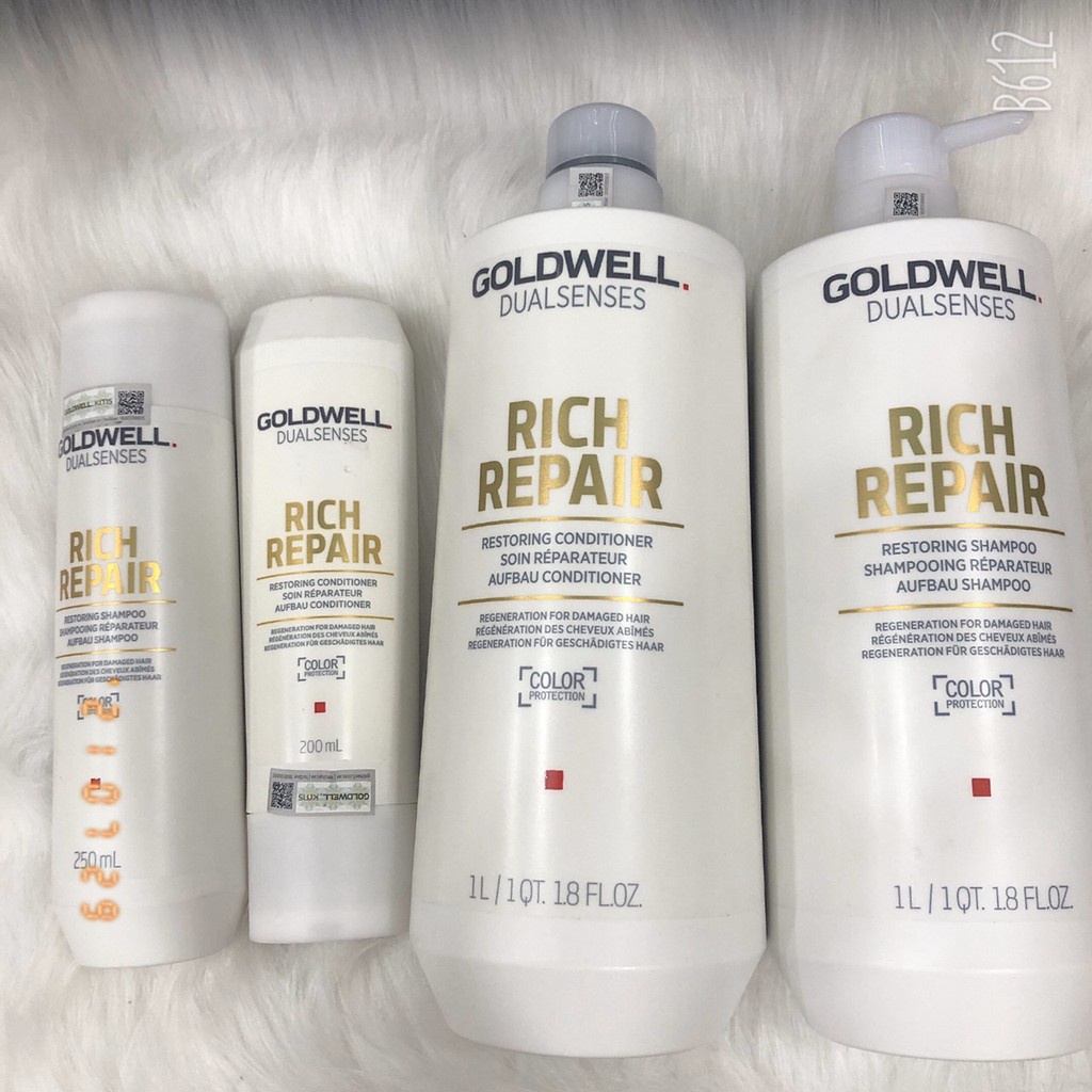 Dầu gội, xả Goldwell Rich Repair (hàng chính hãng có tem)