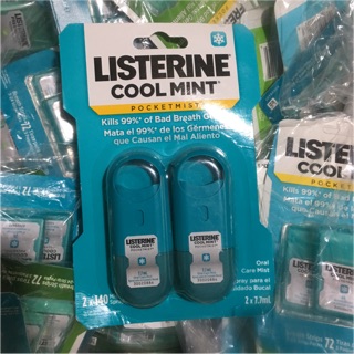 Xịt thơm miệng listerine pocket mist