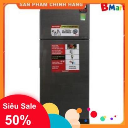 [ FREE SHIP ] SJ-X201ESL Tủ lạnh Sharp Inverter 196 lít  - BM NEW