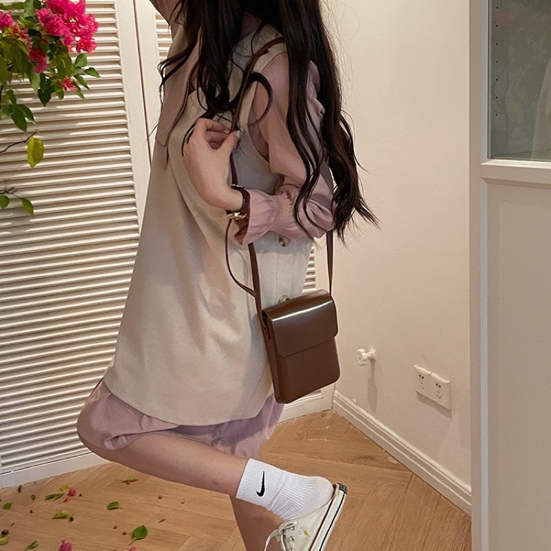 TÚI ĐEO CHÉO BASIC CHẤT DA PU BÓNG