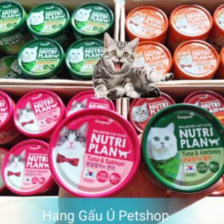 Pate Nutri Plan cho mèo 160g