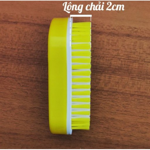 Bàn chải chà chân hình bàn chân nhựa tốt nhiều màu (bàn chà quần áo)