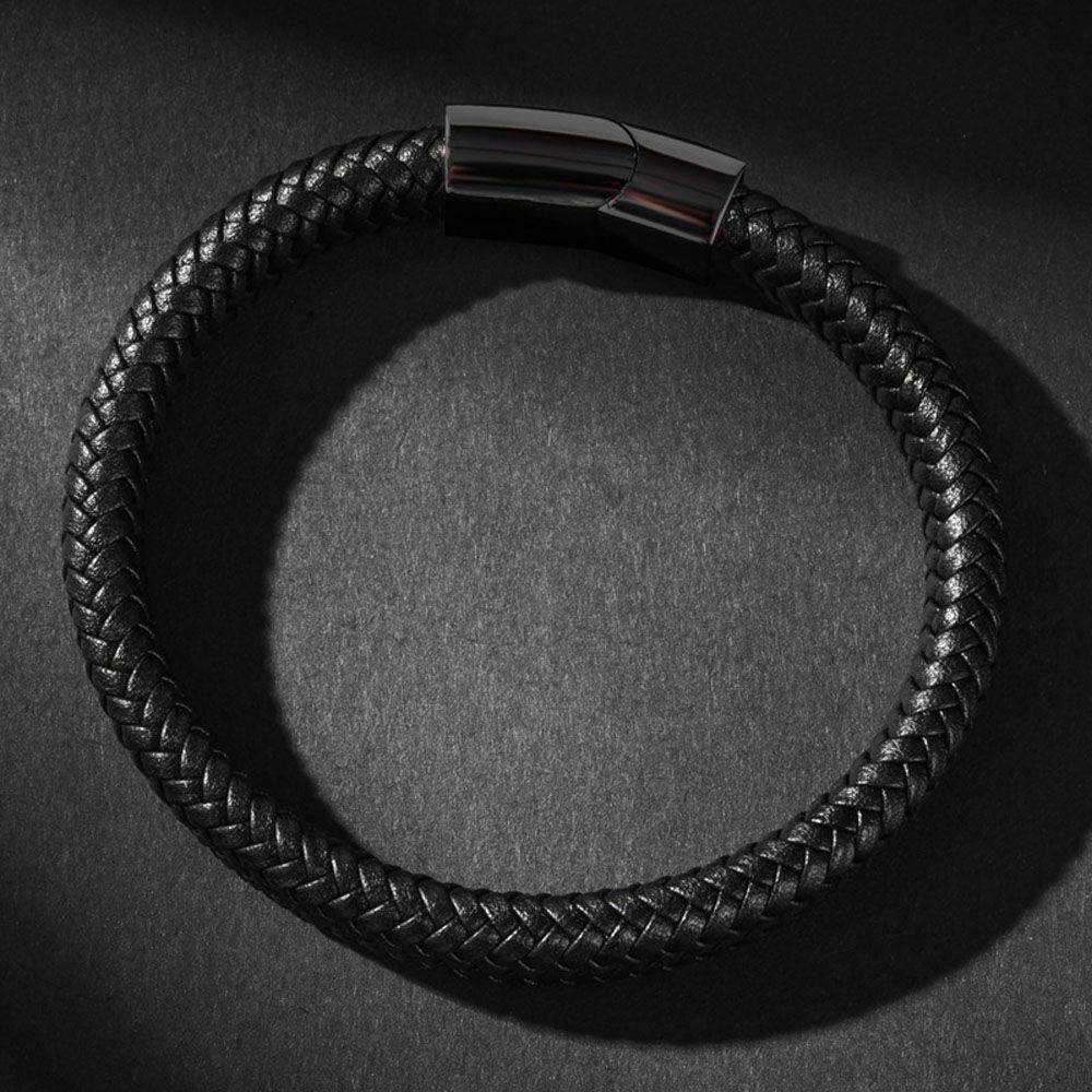 Vòng Tay Da Nhiều Lớp 20.5Cm Phong Cách Retro