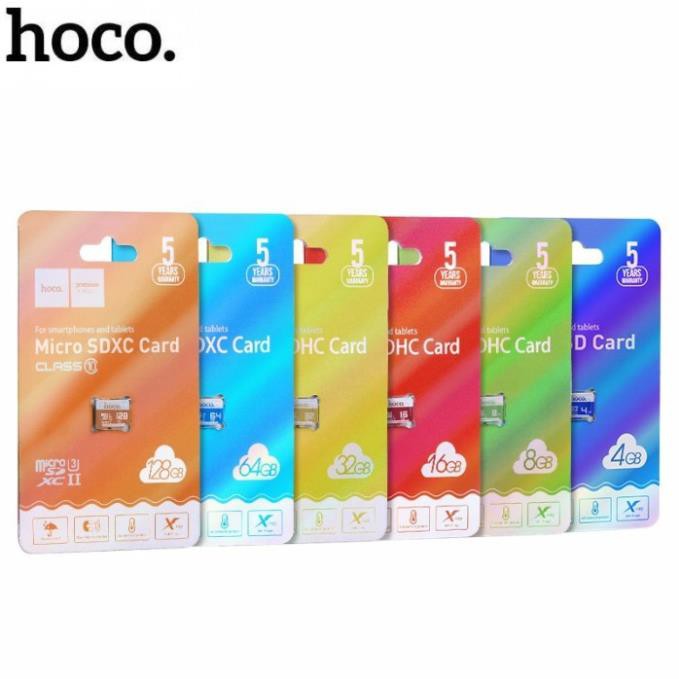 Thẻ Nhớ, Thẻ Nhớ SD Tốc Độ Cao Thẻ Nhớ Hoco 4gb/8gb/16gb/32gb/64gb Class 10_ CHÍNH HÃNG