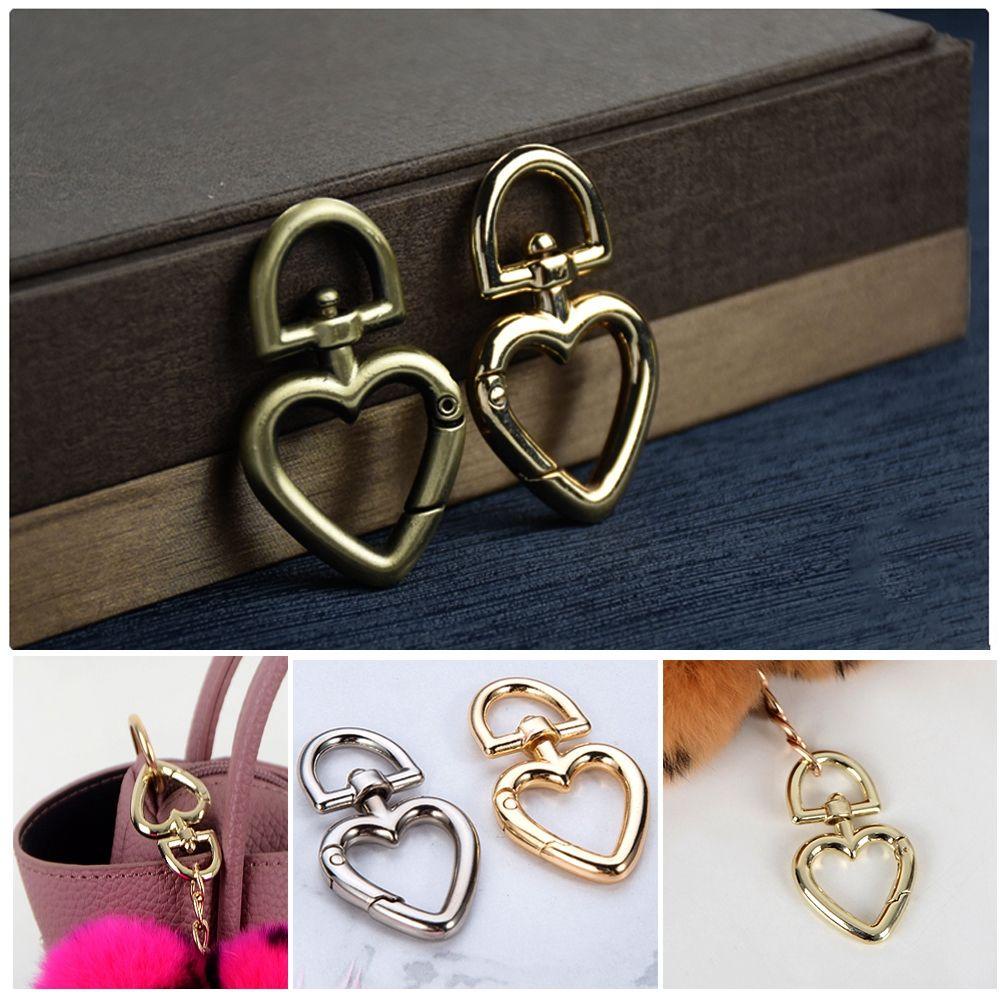 MIH Set 1 / 2 / 3 / 4 Móc Lò Xo Bằng Hợp Kim Kẽm Gắn Túi Xách Tiện Dụng