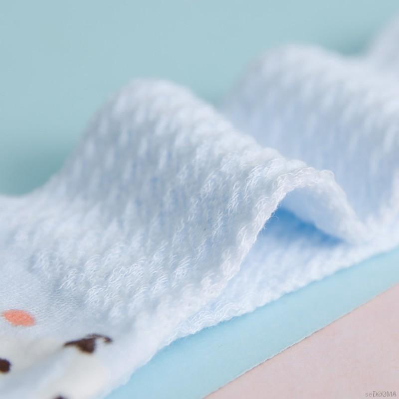 Vớ cotton dài họa tiết hoạt hình dễ thương cho bé