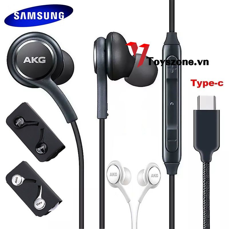 Original SAMSUNG Type-C USB AKG Tai Nghe Lưu Ý 10 20 Cộng Với 5G S20 FE S21 siêu Earbuds FR