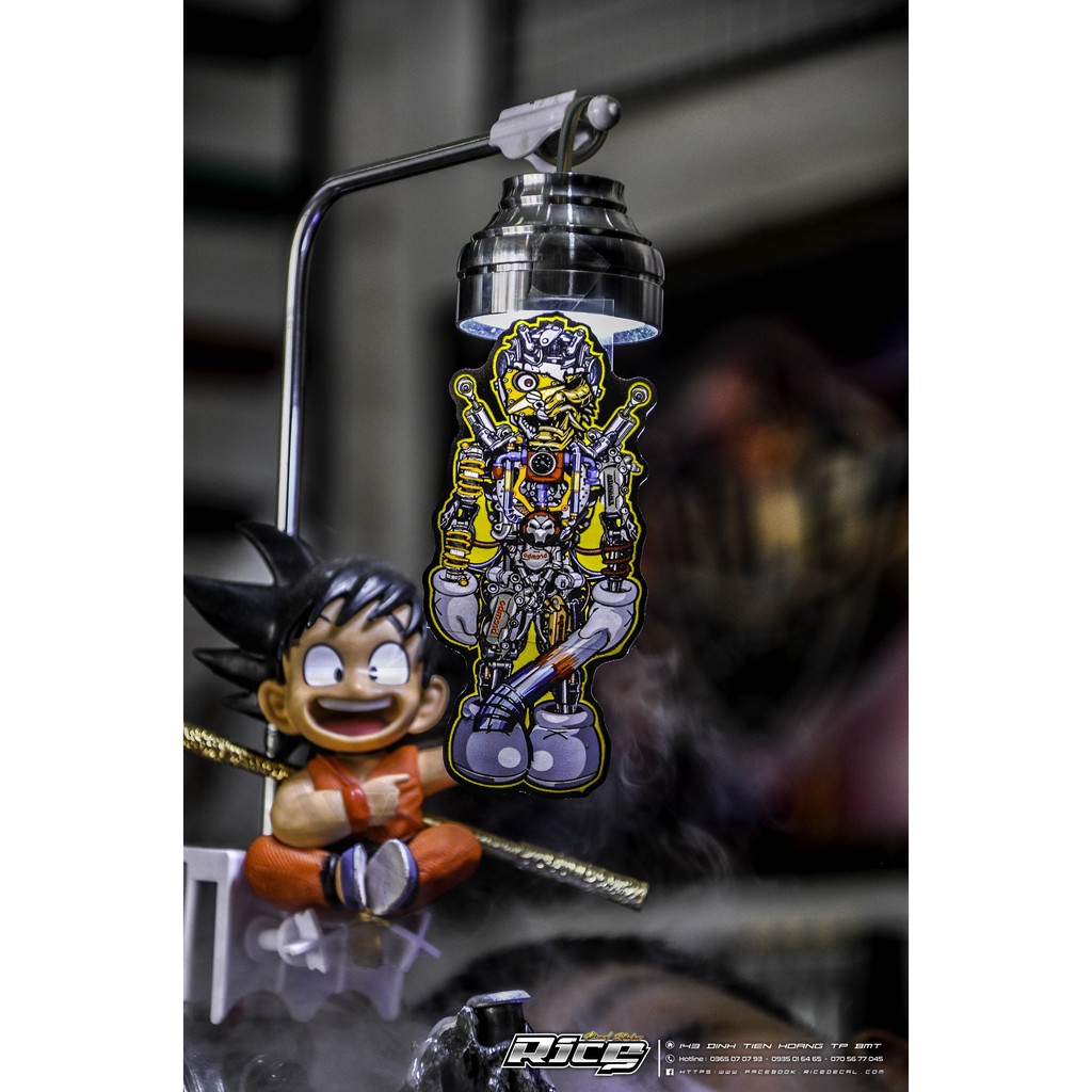 LOGO RICE STICKER DECAL COMBO