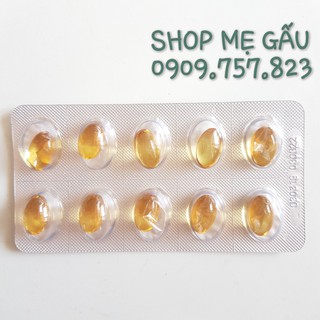 VITAMIN E VỈ 10 VIÊN TRÒN