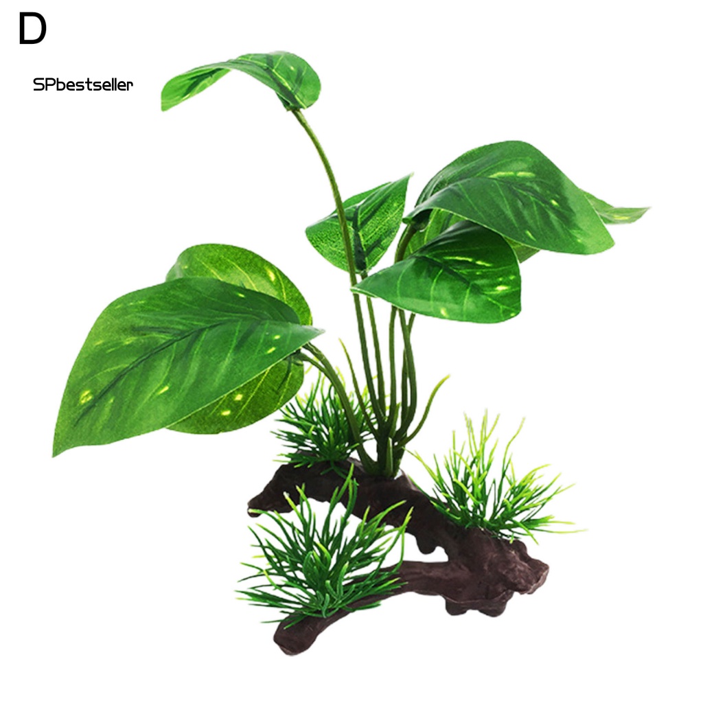 Cây Giả Trang Trí Bể Cá Cảnh Độc Đáo Đẹp Mắt