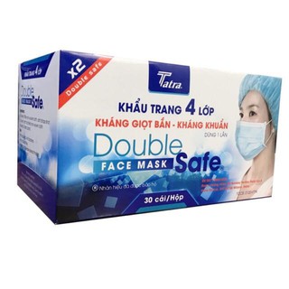 Khẩu trang y tế Double Safe (có giấy chứng nhận thử nghiệm)