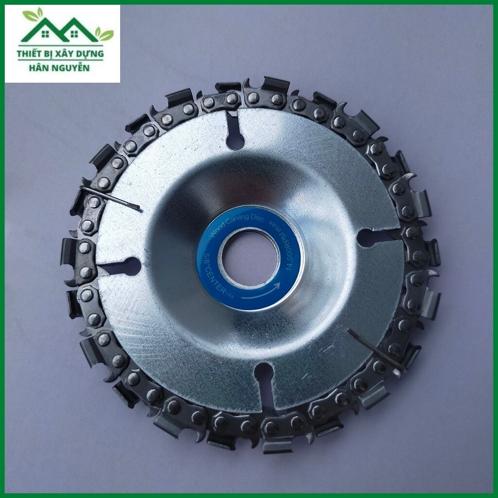 Lưỡi cưa xích tròn gắn máy mài cho máy 1 tấc,bộ lưỡi cưa gắn máy cắt cầm tay,đĩa cưa xích tròn