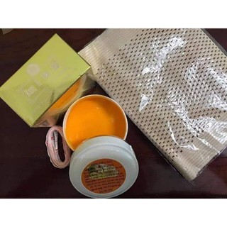 [chính hãng]combo 2 hủ kem ủ tiêu mỡ gia hân tặng 2 thước dây và 1 nịt bụng