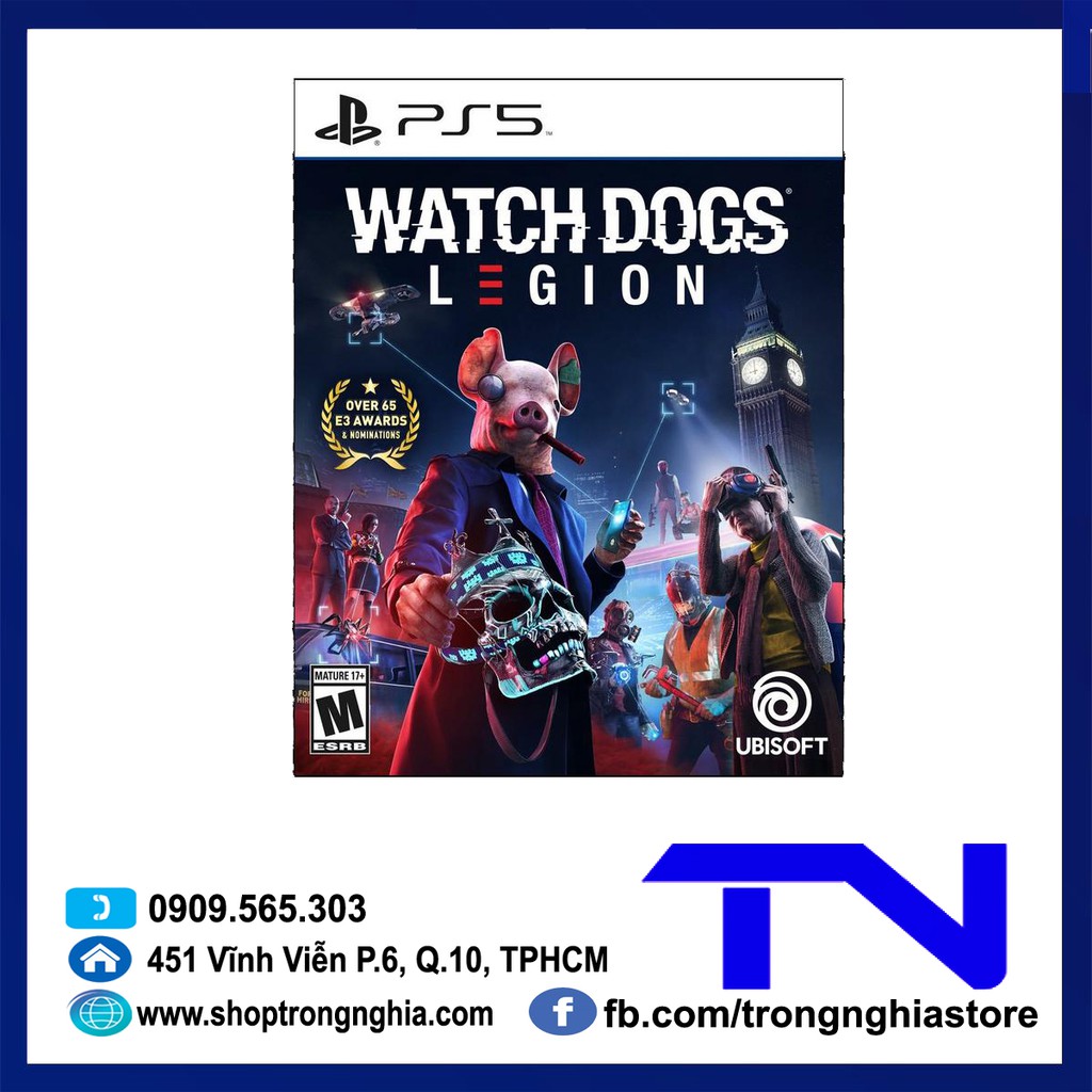Đĩa PS5 - Watch Dog Legion