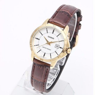 Đồng hồ Nữ Casio LTP-V004GL-9AUDF dây da