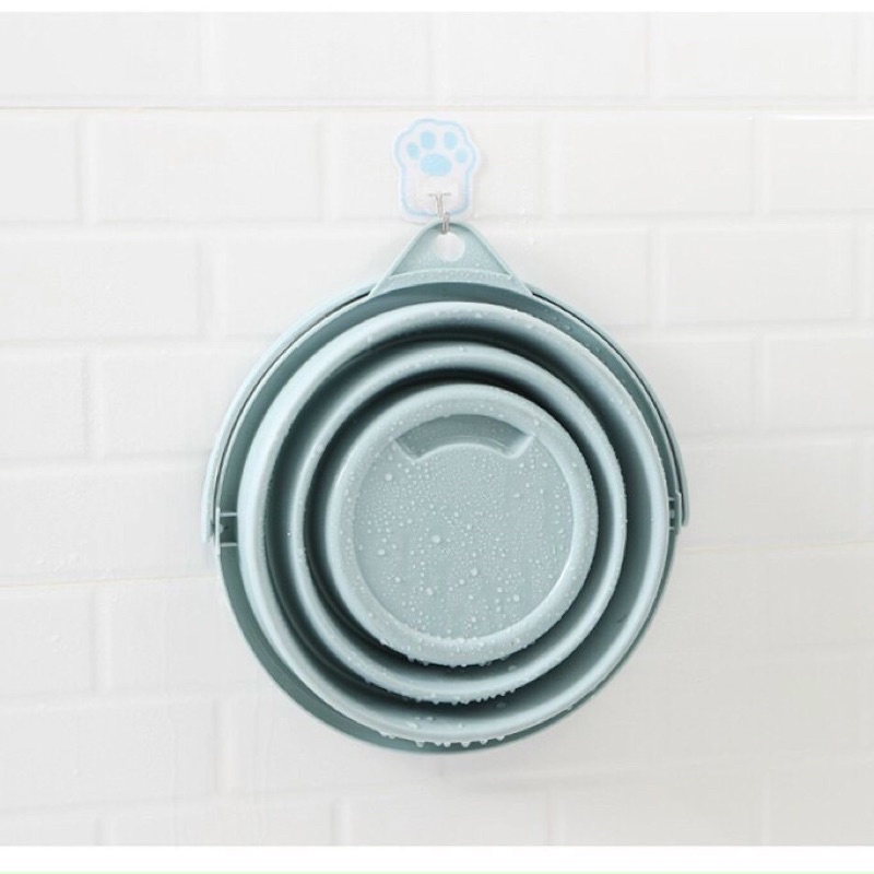 Xô đựng nước gấp gọn 5L thông minh