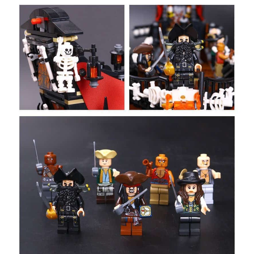 LEGO 4195 - Revenge Pirates Of The Caribbean -Tàu Sự Trả Thù Của Nữ Hoàng Anne