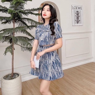 Set áo dạ kèm chân váy