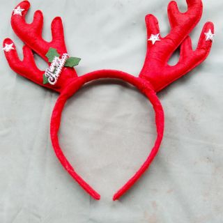Sỉ bịch 12 cái băng đô một mẫu sừng tuần lộc noel link có nhiều mẫu