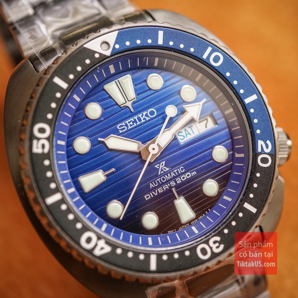 [HÌNH CHỤP THẬT] Đồng hồ thợ lặn SEIKO Special Edition PROSPEX SRPD11K1 Save The Ocean size 44mm dây thép không gỉ