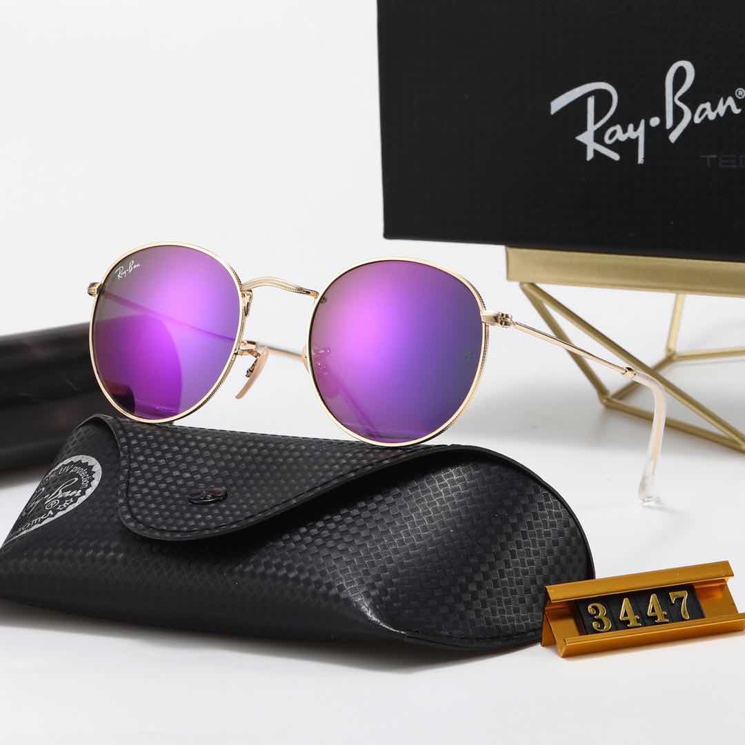 Ray-Ban_ chính hãng Kính râm 2021 Thời trang Hàn Quốc mới Kính râm nam nữ một mảnh Cặp đôi hợp thời trang Du lịch ngoài trời Kính râm lái xes