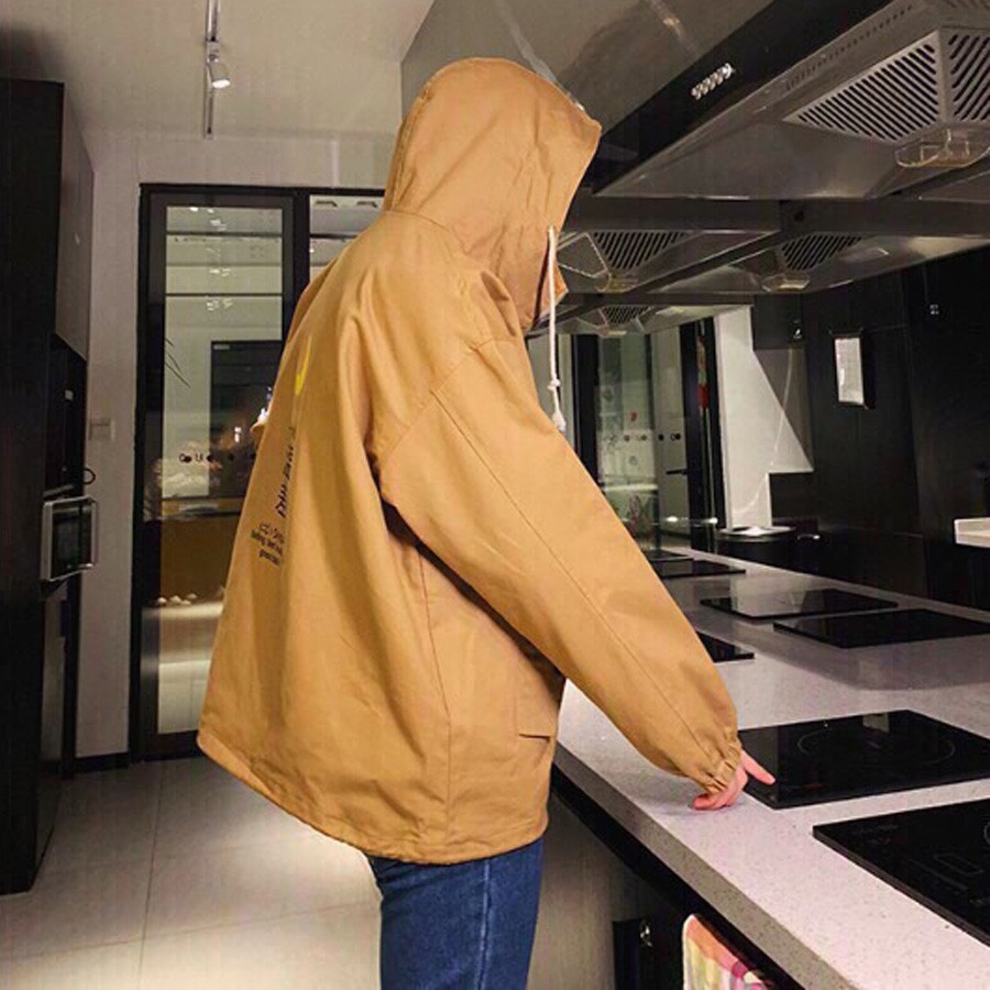[S02] Áo khoác nam dù 2 lớp "Always me" phối 3 sọc tay có nón hàng chuẩn shop - B005 | BigBuy360 - bigbuy360.vn
