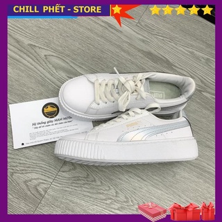 Giay thể thao sneaker PM phản quang full box full size.