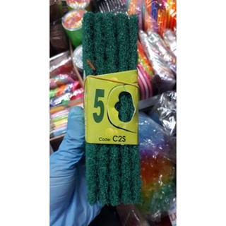 Cước chà xoong Samran màu xanh, cứng
