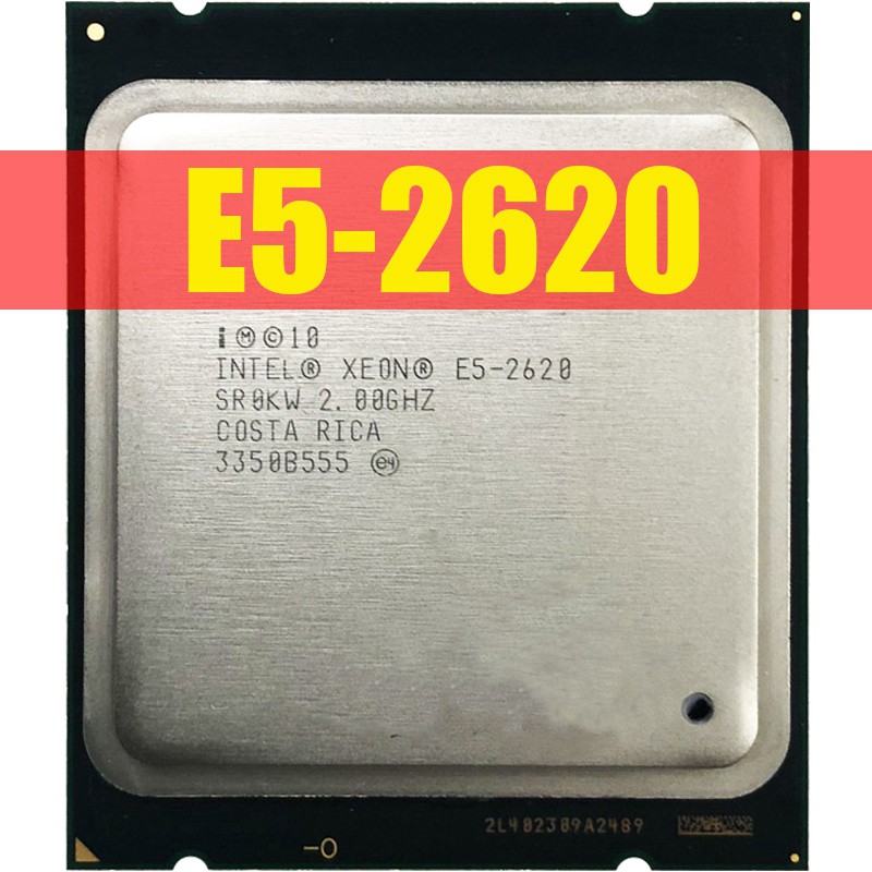 Bộ Xử Lý Intel Xeon E5-2620 E5 2620 2.0 Ghz Sto-Core Twee-Mread Cpu 15m 95w Lga 2011