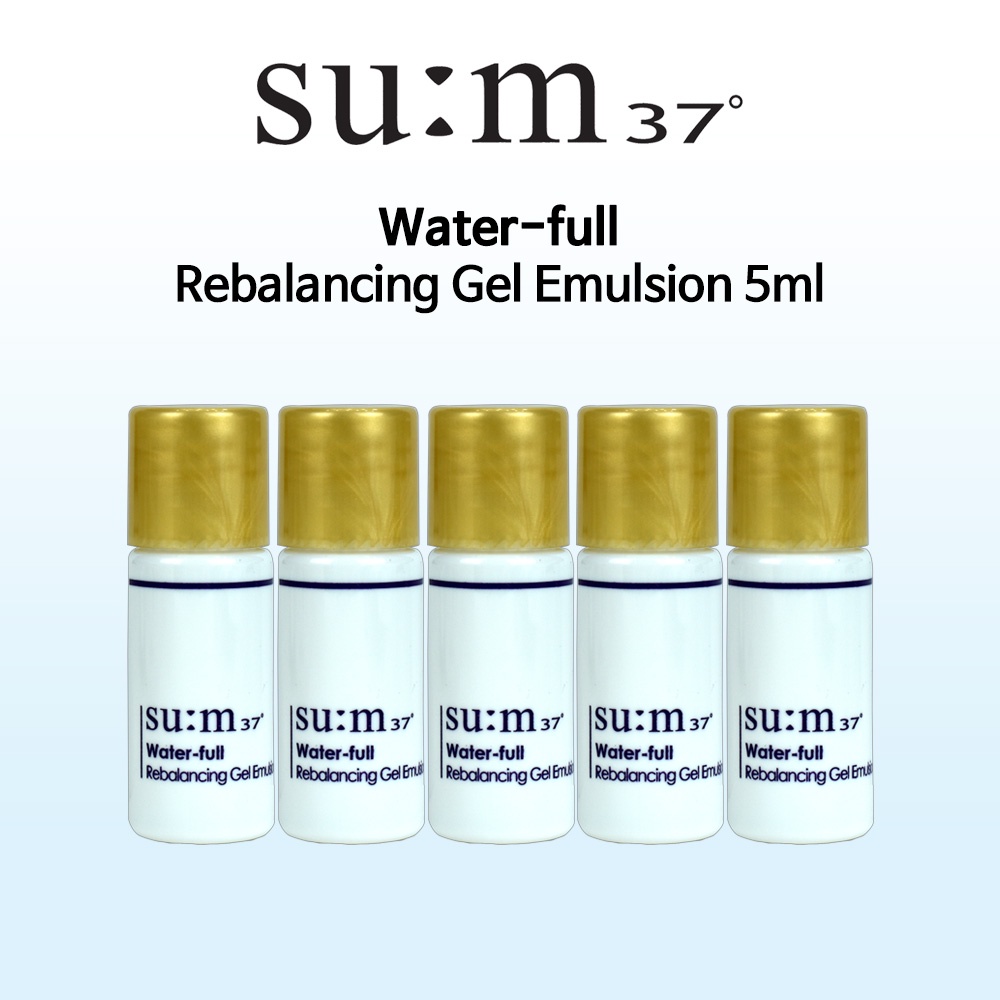 [Su: m37] Sum37 Gel tái cân bằng đầy nước 5ml / Dưỡng ẩm / Làm săn chắc / Nâng / Mỹ phẩm Hàn Quốc Su