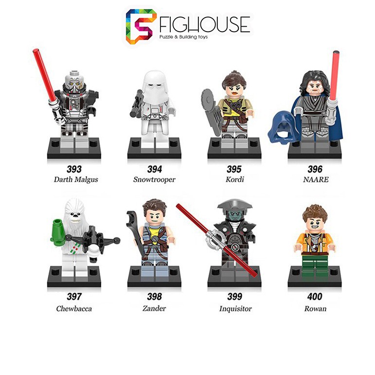 Xếp Hình Minifigures Nhân Vật Star Wars - Đồ Chơi Lắp Ráp non-lego X0132 [B8]