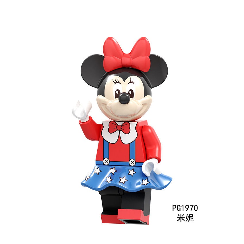 Bộ Đồ Chơi Lắp Ráp Lego Mô Hình Nhân Vật Hoạt Hình Mickey Vịt Daisy