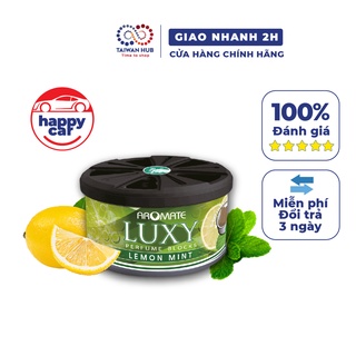 Sáp Thơm Để Phòng Nước Hoa Ô Tô ARROMATE Khử Mùi Xe Hơi Hương Chanh Bạc Hà Nhập Khẩu Chính Hãng Đài Loan - Taiwan Hub