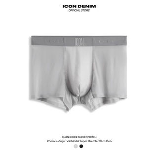 Quần Boxer Trơn ICON DENIM Super Stretch Siêu Co Giãn, Thoải Mái BX031001